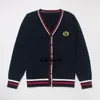 Herfst Winter Kroon Lg Mouw Gebreid Vest V-hals Trui Uitloper Voor JK DK Schooluniform Student Kleding d1Zc #