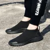 Walking Shoes Women Socks Man Sneakers Spring 2024 Anti-slip Black Flats Sport Working For Tenis Masculino 25