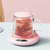 Mugs Coffee Mug Warmer USB Constant Temperature 3-Gear Cup Milk Tea Water Heating Pad Heater For Home Office