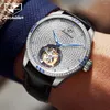 Wristwatches JSDUN 832 All Diamond Tourbillon Mechanical Watch For Men Luxury Waterproof Hand Clock Top Brand Original Man Wrist Watches