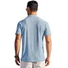 Men's Casual Shirts Men Beach Top Cutout Shirt Stylish Hollow Out Summer With Turn-down Collar Short Sleeves Breathable Vacation For A