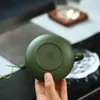 230CC Real Handmade Green Kettle Yixing Purple Clay Teapot Puer Tea Set Kung Fu Zisha Teaware 240315