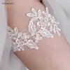 topqueen Hochzeit Strumpfbänder Spitze Stickerei Floral Sexy Strumpfbänder für Frauen/Braut Oberschenkel Ring Braut Bein Strumpfband Braut Strumpfband TH25 c0gj #