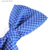 Bow Ties Small Check Bow tie For Men Women Blue Red Adult Plaid Bow Ties Cravats Suits Gentleman Bow knot For Party Wedding Bowties Y240329