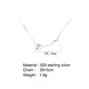 Pendant Necklaces Flower Choker Necklace 100% 925 Sier Tips For Women Elegant Pendants Lead And Nickel Drop Delivery Jewelry Dhvgi