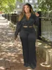 Two Piece Set Womens Outifits Ladies LG Sleeve Shirt Satin Suit Pants Plus Size Set Wholesale Bulk Dropship V15y#