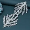 A315 Sier Wedding Hair Accories Full Crystal Hair Jewelry Headpiece Handmade Tiara Vintage Bride Bride Headbled Addle N8BS#