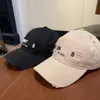 高級帽子キャンバスデザイナーメンズとレディース野球夏の太陽ファッションリッピングレターシェードスポーツ