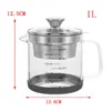 Storage Bottles Soy Milk Strainer Glass Oil Pot Multi-Purpose Teapot With