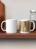 Mugs Backgammon Board Coffee Mug Original Breakfast Cups Anpassningsbara