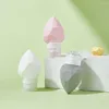 Opslagflessen Siliconen Cosmetische Container 80ML Lekvrije Lege Make-up Draagbare Diamantvormige Multifunctionele Reizen