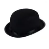 Berets Fashion Hat Magician Cap For Costume Performances Theatrical Plays Musicals Flat Hats Adult Teens