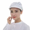 1pcs hommes femmes cuisinier cuisine chef casquette élastique anti-poussière uniforme serveur atelier restaurant boulangerie restauration chapeau plein tissu YLM9867 v02u #