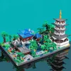 Gigante 10000 partículas Hangzhou West Lake modelo de construção montagem quebra-cabeça de alta dificuldade presente de brinquedo infantil