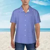 Мужские повседневные рубашки Гавайская рубашка Пляжные блузки в морском стиле Золотой якорь с принтом Классические мужские корейские модные топы с короткими рукавами