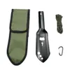 Multi functional lightweight garden shovel outdoor camping emergency aluminum alloy tool bottle opener small scale