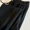 Pantalones de mujer Cocoon Banana de terciopelo con puños y cintura elástica y pantalones deportivos con cordones para mujer