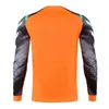 Barn män kvinnor fotboll målvakt tröjor uniformer armbågskydd fotboll målvakt keeper jersey rugby tröjor sport kit anpassad 240325