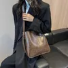 MOODS Rétro Sac À Bandoulière Ensemble Pour Femmes Large Sangle Souple En Cuir PU Sacs À Bandoulière Avec Petit Sac À Main Grande Capacité Shoppers 240318