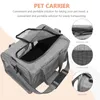 猫のキャリアペットバッグキャリア猫は、ネットアウトドア子犬を運ぶペットコンテナのバックパックを旅行します