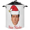 Storage Bags Tie Up Your Dirty Pocket Music Vintage Retro Nicholas Cage Gifts For Dust Proof Premium Laundry Basket Super Soft Can Be F