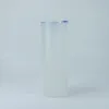 US Warehouse 25oz Sublimação Vidro Tumbler Canecas de vidro fosco com tampa bebendo palha garrafa de água portátil ao ar livre B62711