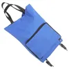 Sacs de rangement Sac de remorqueur Sac d'épicerie pliable en plein air Grand chariot pour l'organisateur de courses fourre-tout réutilisable avec roues pliantes chariot