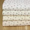 Tkanina 135CMX100CM Flowon Cotton Tkanina z podwójną gazą bawełnianą krepową krepową pielęgnację odzieży dziecięcej