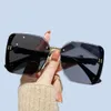 Trendy womens sunglasses UV 400 frameless irregular lenses designer sunglasses man lunette de soleil homme eyeglasses summer fa0113 H4