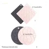 Table Mats 2pcs Heat Resistant Silicone Mat Drink Coasters Insulation Non Slip Pots Holder Dropship