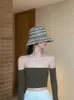 Wide Brim Hats Bucket Hats 2023 New Raffia Bucket Womens Folding Sun UV Hat Designer Luxury Hooked Beach Hat Handmade Fashion Straw HatL2403