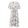 Floral surdimensionné Lg Dr pour femmes vêtements 2023 été grande taille Boho plage Sundr grande taille femme élégante robes Skir v1m7 #