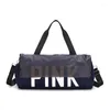 Bag Women Pink Travel Female Fitness Training Duffle For Trip Large Capacity Waterproof Gym Sport Sac Femme