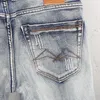 FI UOMINO VINTAGE jeans di alta qualità retrò blu elastico elastico slim fit jeans strappato uomini designer patched pantaloni denim 19cw#