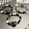 Charme pulseiras bonito olho grande para mulheres desenhos animados esmalte animal animal de estimação pingente mão corrente crianças boudoir casal pulseira jóias