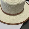 Chapeau de soleil plat pour femmes, chapeaux de paille à large bord, à la mode, pour la plage, Protection solaire, casquettes de voyage d'été