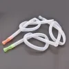 Wholesale L 50mm 6mmx8mm silicone tube for shisha hookash food grade Silicone hose for Glass Vapor Whip Adapter water oil rig bong LL