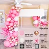 Party Decoration 96st Pink Rose Latex Balloons Garland Arch Kit Star Ballon Romance Grattis på födelsedagen Weeding Decorations Baby Shower Globos