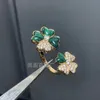 Designer High Edition Van Double Flower Ring Petal