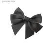 Bow Ties Hand-made Bow Tie Korean Womens Daily Shirts College Style Students Career Uniform Business Ribbon Bowtie Gifts High-quality Y240329