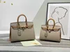 2024 New Palm Pattern Leather Color Block Bag Handbag Genuine Womens Bags