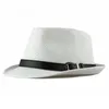 Bérets printemps été hommes chapeaux Fedoras haut Jazz Chapeau seau melon Chapeau Fedora femmes noir casquettes de mariage Sombreros Hombre