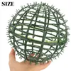 Dekorativa blommor 6st Boxwood Topiary Ball Frame Plants Round Flower Arrangement Hylla