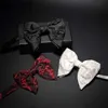 Bow Ties Blue Red Wool Kobiety Dziewczyny Velvet Boy Mężczyźni Mężczyźni Elastyczna zielona Kolor Man Mężczyzna