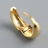 Earrings Designer For Women 925 Sterling Silver Hoop Stud Fashion Gold Color Women Party Weddings Jewelry