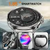 V69 1,85 tum HD Bluetooth Call Smart Watch Men Sports Fitness Tracker Heart Monitor 710mAh Smartwatch för Android iOS -telefon