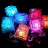 New LED Glowing Ice Cubes Touch Sensitive Lights Bar Atmosphere Light Lighting In Water For Juice Wine Drinking Glass