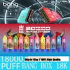 Bang box originale 18000 Puff 18k puff 20k puff 20000 Vapes monouso Pen E Sigaretta 0% 2% 3% 5% Ricarica Mesh Coil puff 12k bang box 12000 vapers vapes puff usa e getta