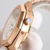 Błyszczące zegarek automatyczne mechaniczne męskie zegarki 41 mm szafirowe kobiety na rękę Montre de lukse