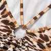 Plus Size Leopard Tops Donna 2023 Primavera Estate Large Size T-shirt di base Tee Casual Coreano Oversize Pullover Camicia per Femal k1iW #